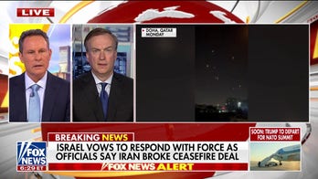 Israel vows to retaliate with force after claims Iran broke ceasefire deal