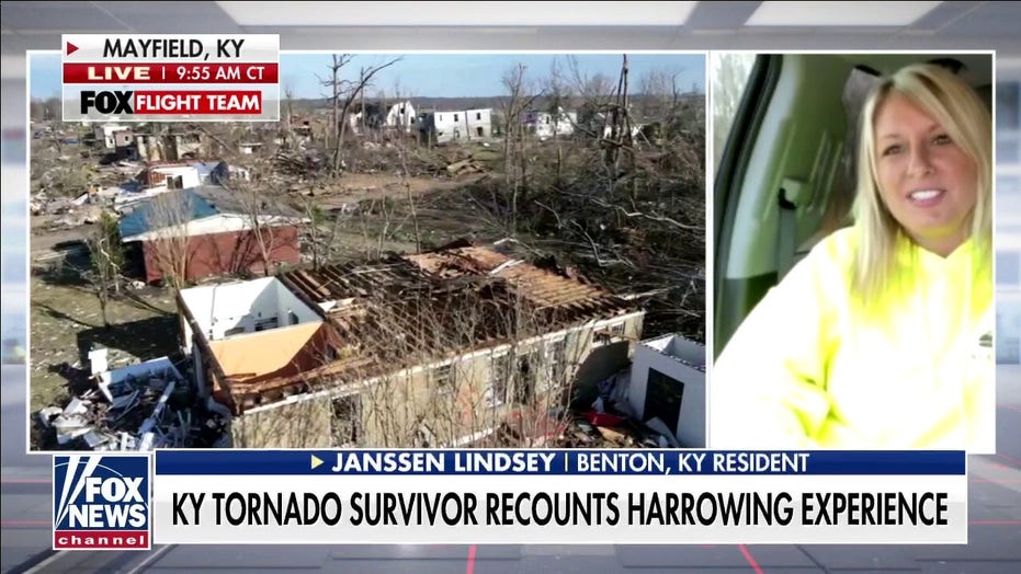Kentucky tornado survivor 'just thankful to be here' after losing home in deadly weekend storms