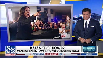 Bret Baier analyzes the impact of Kamala Harris on top of the Democratic ticket