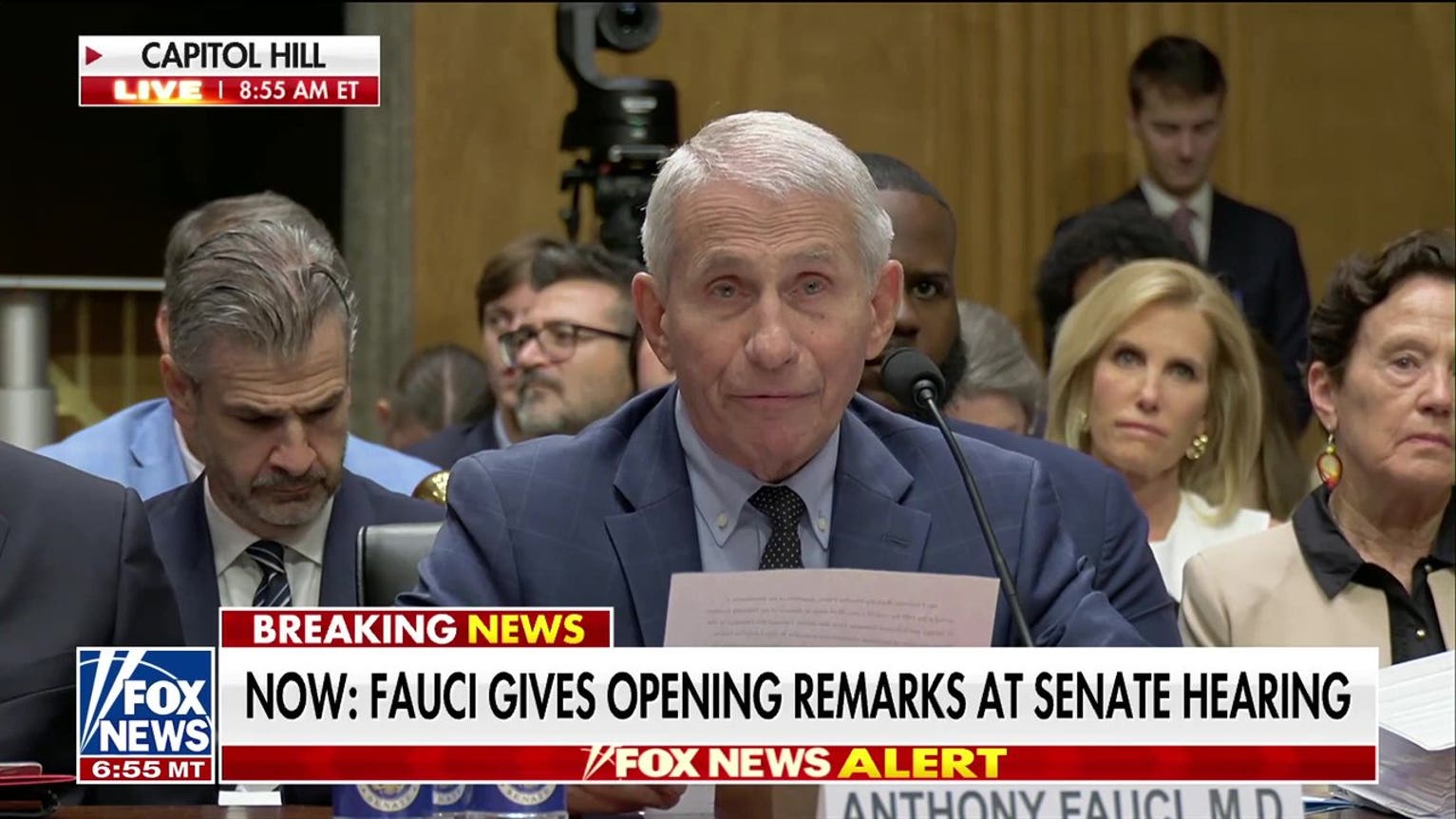 Fauci lashes out at Sen. Paul while invoking Fifth Amendment at Senate hearing