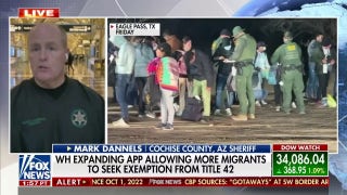 Arizona Sheriff Mark Dannels: US needs to 'send a message' on southern border crisis - Fox News