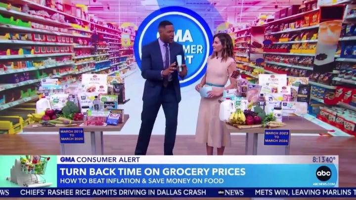 ‘Good Morning America’ left stunned by grocery prices compared to four years ago