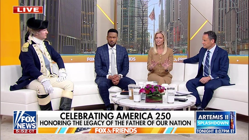 George Washington reenactor discusses legacy for America's 250th anniversary