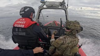 Dramatic moment Coast Guard captures drug smugglers in eastern Pacific Ocearn