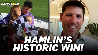 Denny Hamlin Opens Up About Emotional Vegas Win and Passing Kevin Harvick on All-Time Wins List