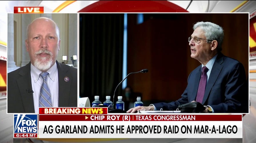 Rep. Chip Roy slams Garland's call for trust in DOJ: Give me a break