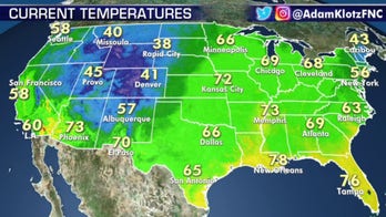 National forecast for Monday, May 25