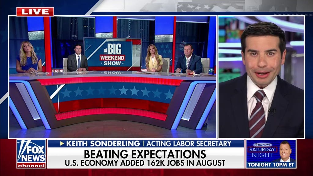August jobs report ‘tripled’ expectations, labor chief says
