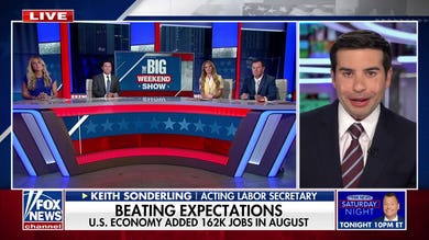 August jobs report ‘tripled’ expectations, labor chief says