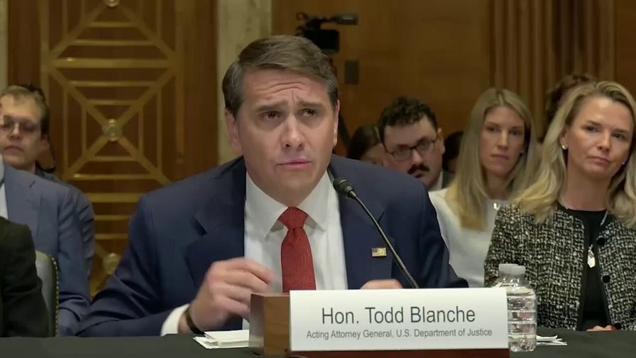 Van Hollen warns Blanche 'don't ever do that again' after acting AG accuses him of lying in hearing