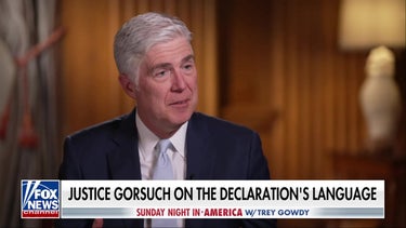 Justice Gorsuch reflects on the courage of America��s Founding Fathers