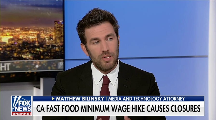 Business closing over Californias fast food minimum wage increase
