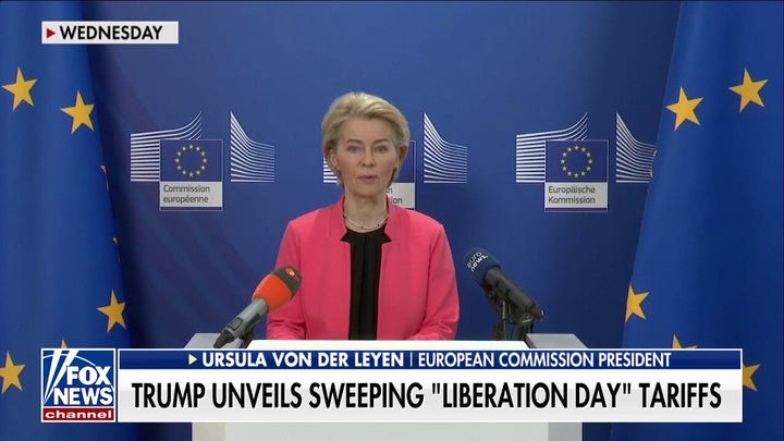 European leaders issue warnings on global economy following Trump's tariff announcement