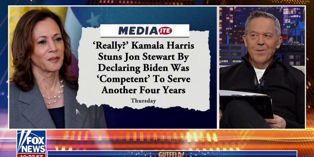 Kamala Harris surprises Jon Stewart by calling former President Biden ‘competent to serve’