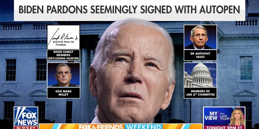 Kayleigh McEnany raises new questions about Biden’s alleged autopen pardons