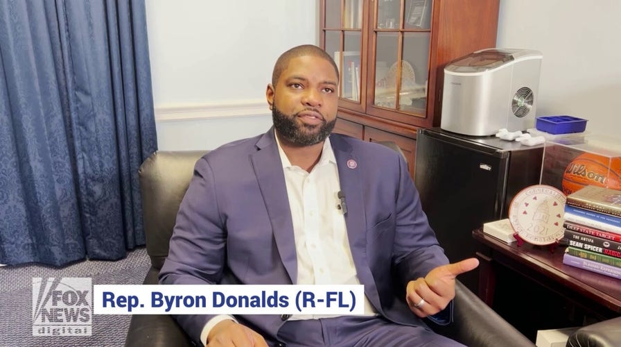 Byron Donalds discusses House GOP leadership bid