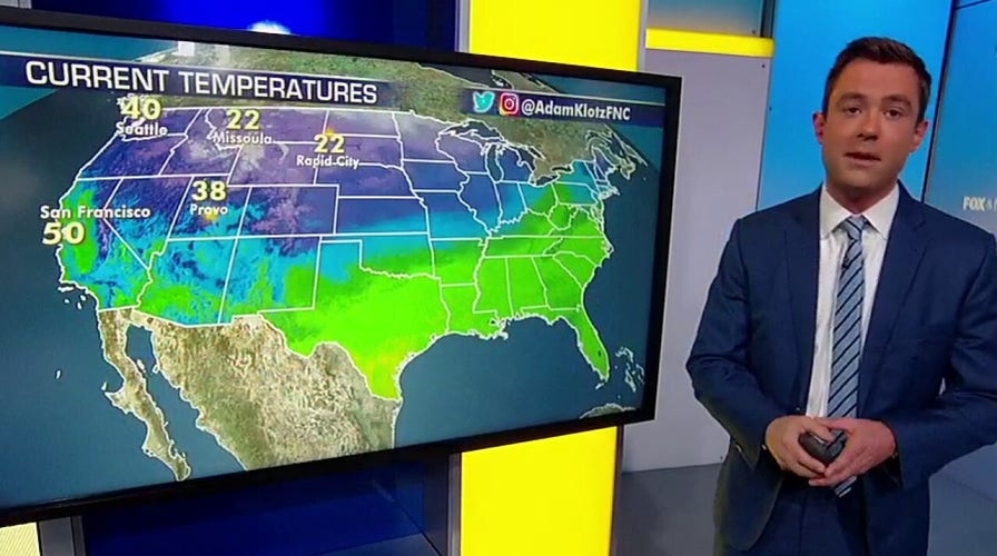 National forecast for Friday, March 13