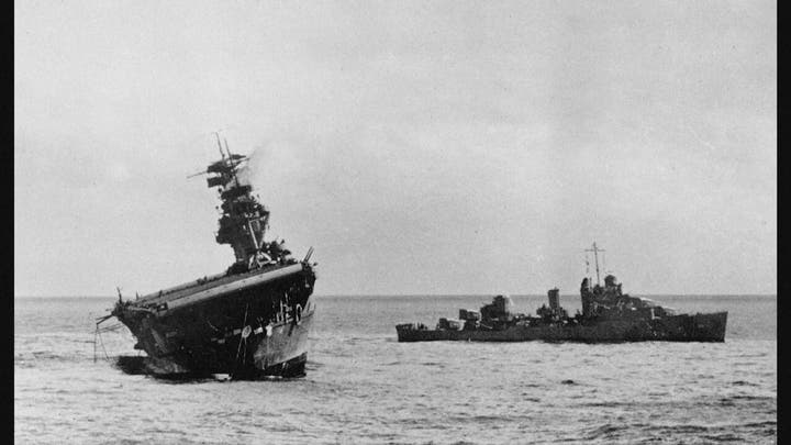Video footage captures first detailed look at the U.S.S. Yorktown and two Japanese aircraft carriers sunk during the Battle of Midway