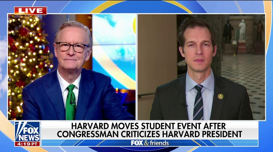 Massachusetts Democrat calls out Harvard's 'hypocrisy' on free speech