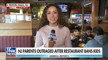  NJ parents upset after restaurant bans customers under 10 years old