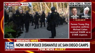 Police descend on UC San Diego anti-Israel encampment - Fox News