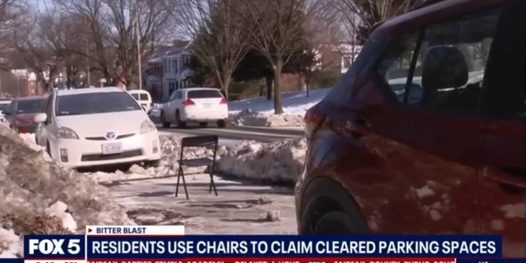 Winter parking wars erupt as residents claim shoveled spots with chairs