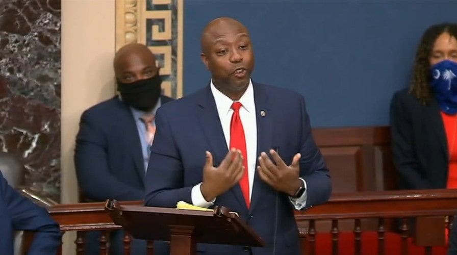 Sen. Tim Scott blasts Democrats after police reform bill fails in Senate