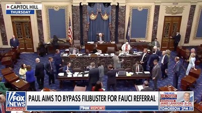 Sen Rand Paul says he will send a criminal referral on Dr Fauci to the DOJ