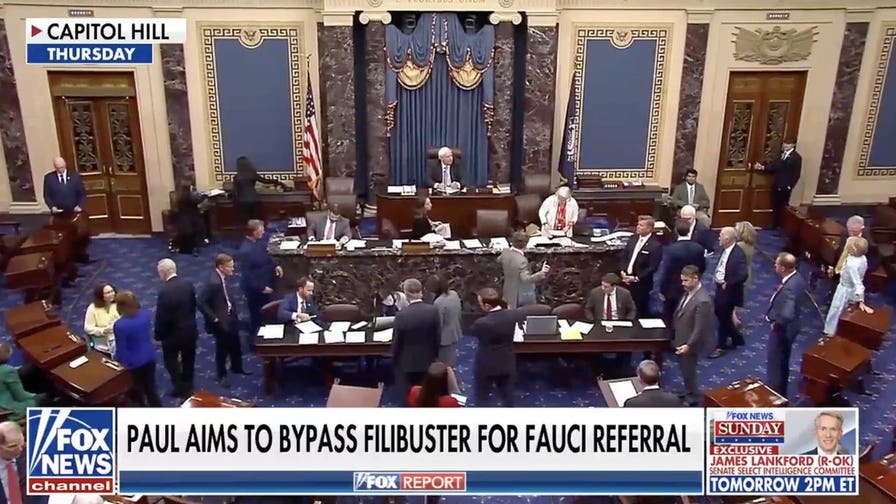Sen Rand Paul says he will send a criminal referral on Dr Fauci to the DOJ