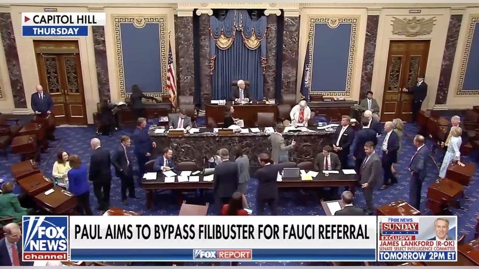 Sen Rand Paul says he will send a criminal referral on Dr Fauci to the DOJ