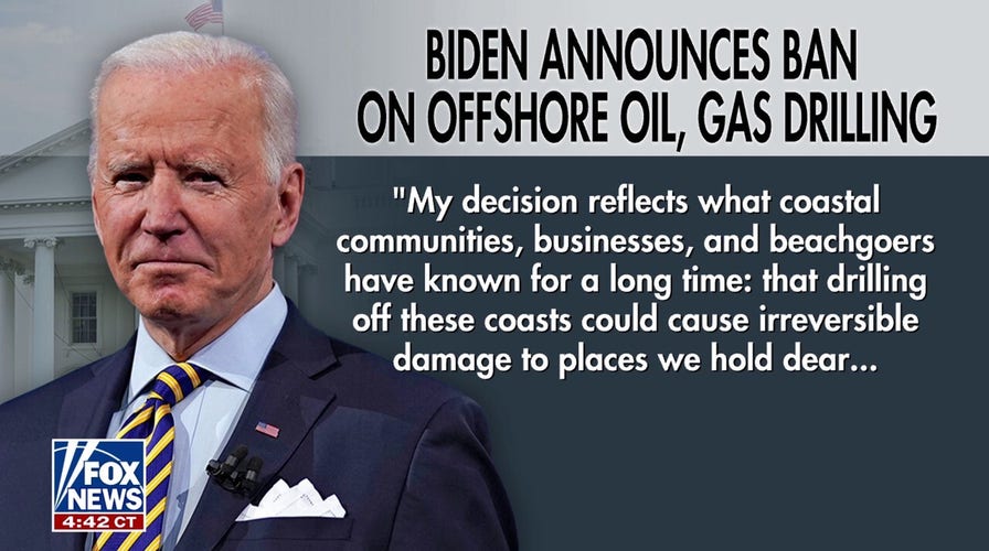 Biden Locks In Offshore Drilling Ban Before Leaving Office