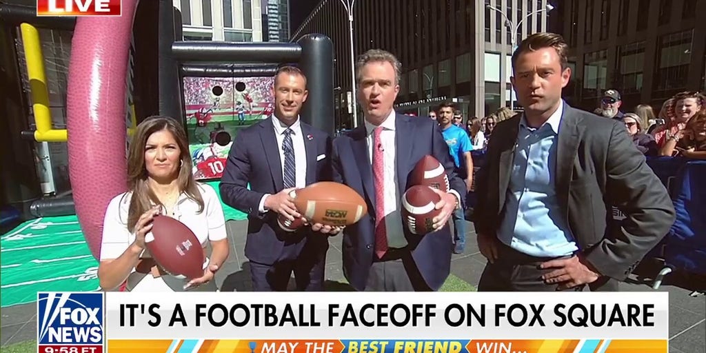 'Fox & Friends Weekend' has a football faceoff on Fox Square