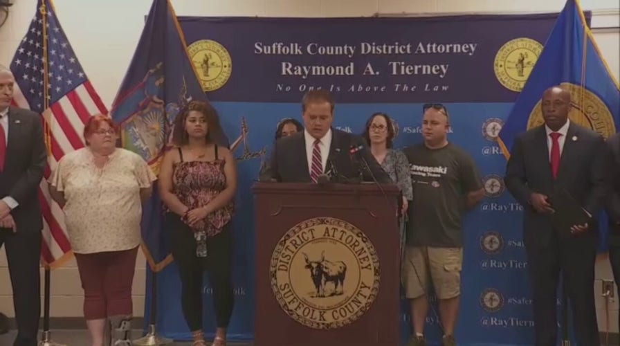 Suffolk County authorities announce charges against Gilgo Beach suspect