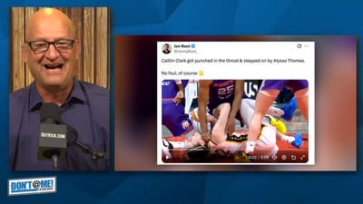 Caitlin Clark getting punched will be a poster | Don't @ Me w/Dan Dakich