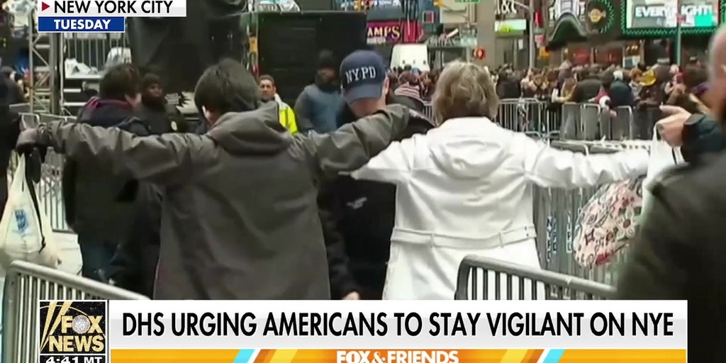Americans urged to remain vigilant amid NYE celebrations