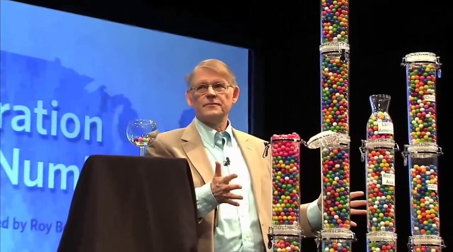 'Immigration, world poverty and gumballs' presented by Roy Beck