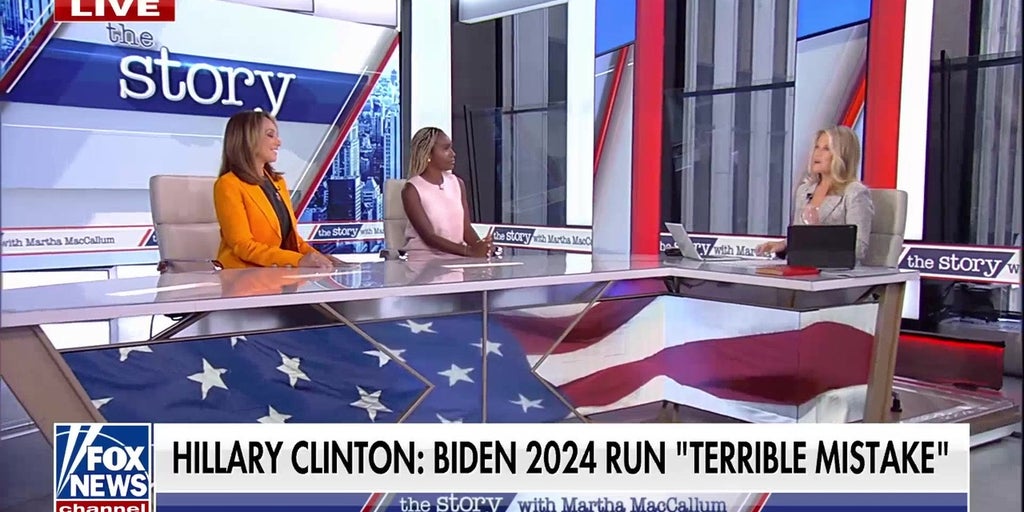 Hillary Clinton's 'terrible mistake' claim about Biden's 2024 run sparks debate