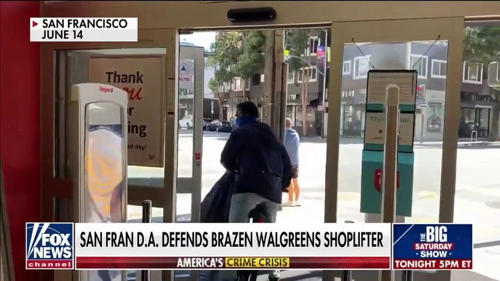 San Francisco DA defends brazen Walgreens shoplifter 