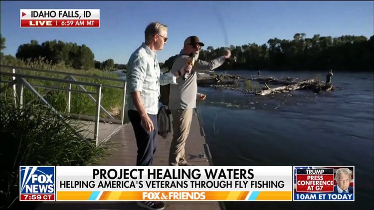 Steve Doocy uncovers how fly fishing helps veterans heal