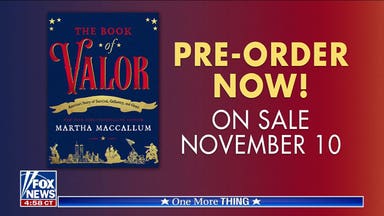 Martha MacCallum unveils 'The Book of Valor'