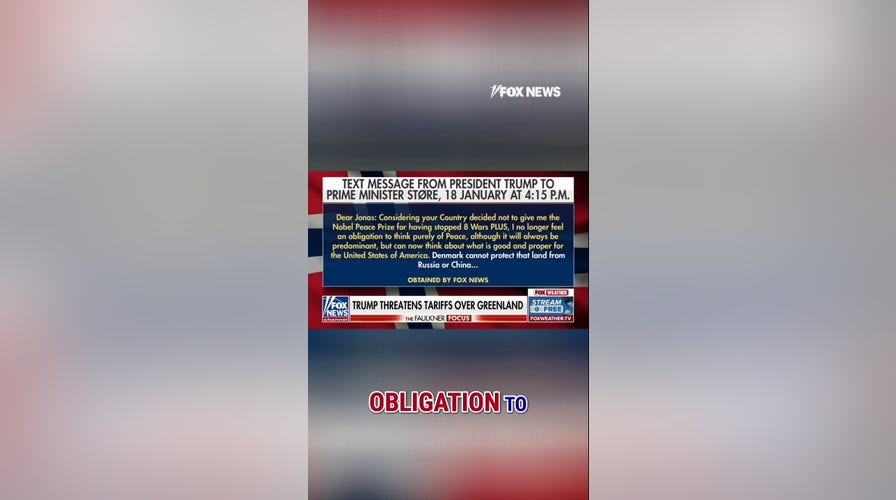  Texts betwixt  Trump, satellite   leaders connected  Greenland