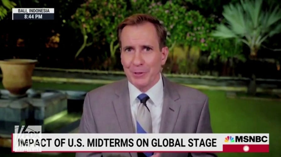 John Kirby: Midterm results show world leaders 'health and vibrancy' of US democracy 