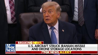 Trump hinted at response before U.S. strikes near Strait of Hormuz