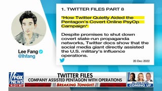 'Twitter Files Part 8' shows interactions between social media giant and government - Fox News