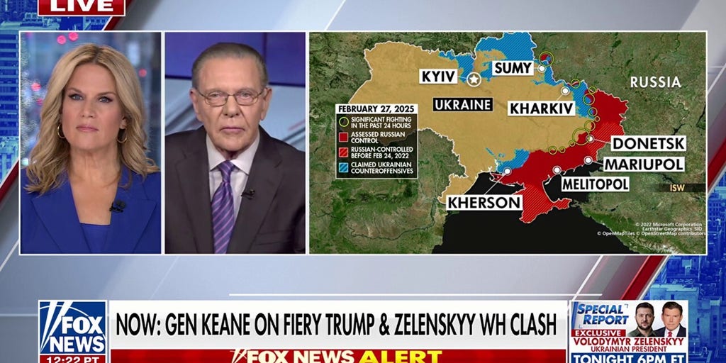 US-Ukraine deal is still 'recoverable' after Zelenskyy-Trump blowup, Gen. Jack Keane says