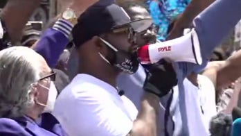 George Floyd's brother calls on demonstrators to end violence	