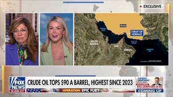 Leavitt dismisses gas price concerns as 'short term' amid conflict in Iran