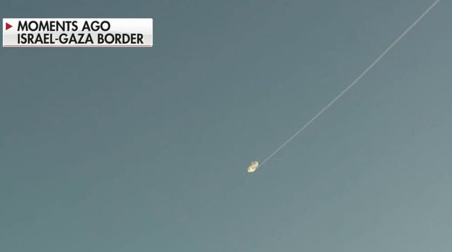 Eric Shawn: A Hamas rocket explodes overhead