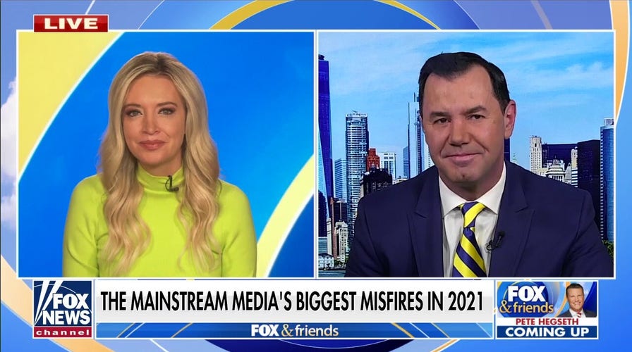Joe Concha torches liberal media for 2021 missteps
