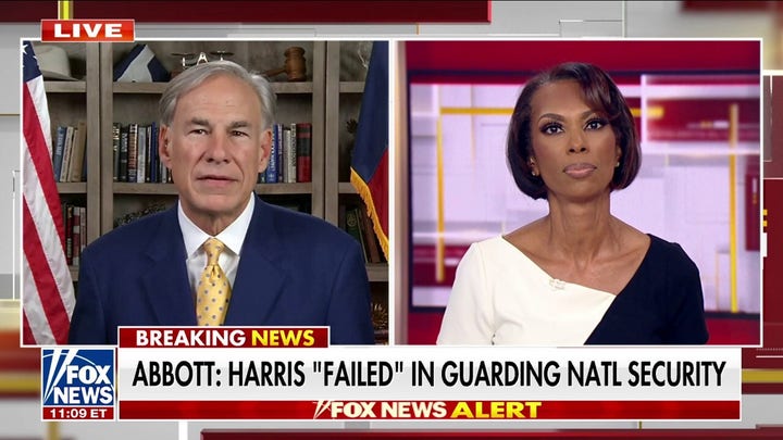 Gov. Greg Abbott: Kamala Harris is an 'abject failure' and has endangered Americans